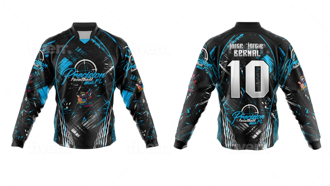 Paintball clearance jersey maker